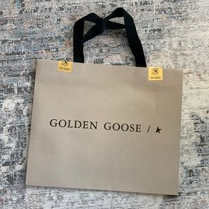 Golden goose bag from Paris